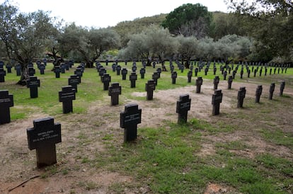 Cementerio alemán de Cuacos de Yuste.