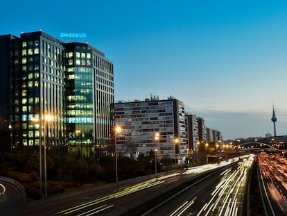 Sede de la empresa  Amadeus en Madrid. 