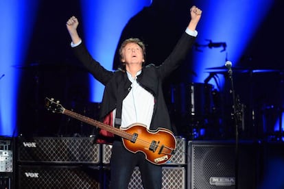 Paul McCartney, en una de sus últimas actuaciones, celebrada en París el pasado 30 de mayo.