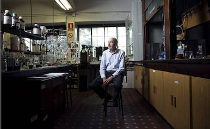 Alfredo Perez Rubalcaba, en la facultad de Quimica de la Universidad Complutense de Madrid, en 2016.