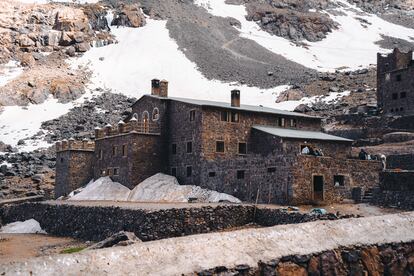 Uno de los refugios en la ruta hacia el Toubkal.