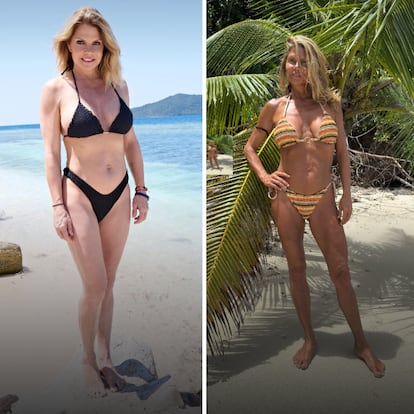 Makoke, antes y después de su paso por 'Supervivientes 2025'.