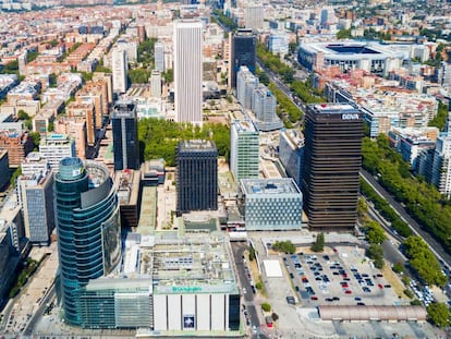 Zona de Azca en Madrid.