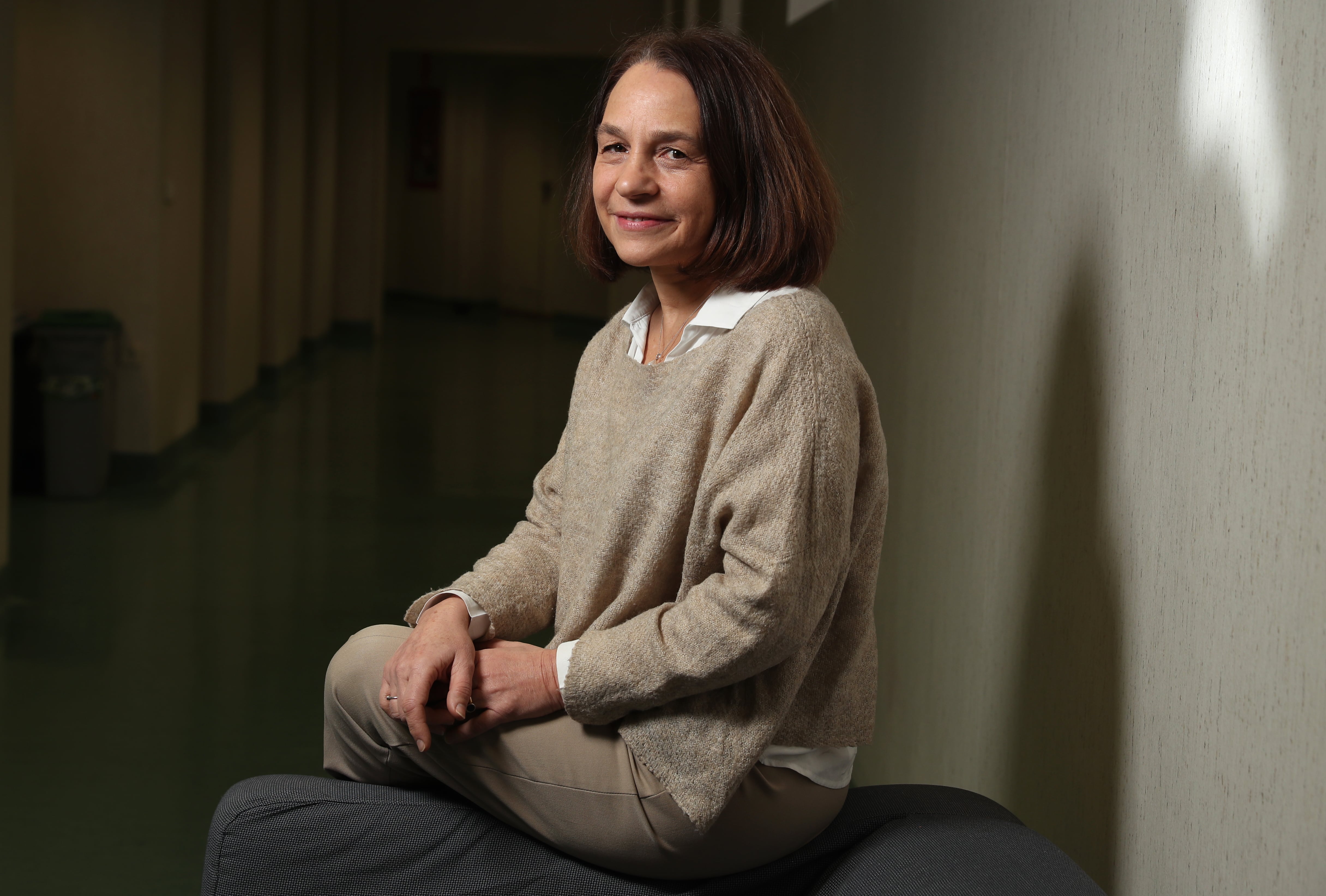 Montserrat Garcia-Closas, en la sede del CNIO en Madrid.