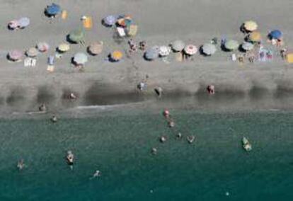 Playa de la Torre del Mar.