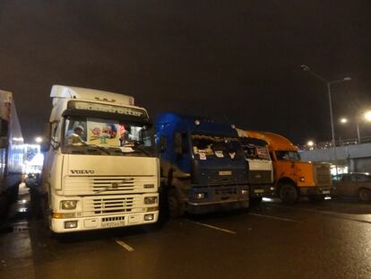 Los camioneros rusos no quieren a Platón