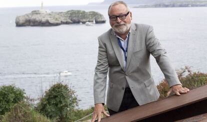 El filósofo, Fernando Savater, en Santander en agosto de 2011.