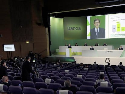 Bankia celebra su junta de accionistas para aprobar las cuentas de 2020