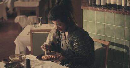 Fotograma de la serie de Netflix 'El Gourmet Samurái'.