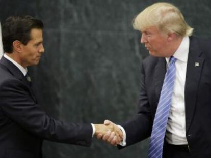 O presidente mexicano e o candidato republicano tentam um “diálogo construtivo” e contornam os assuntos mais espinhosos