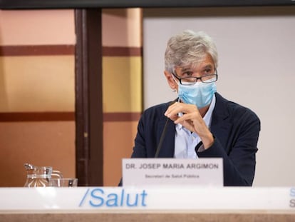Josep Maria Argimon, secretario de Salud Pública de Cataluña.