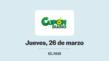 Sorteo Cupón Diario de la Once jueves 26 marzo 2026