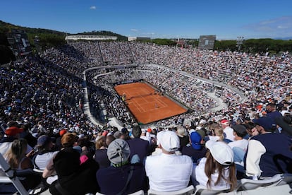 Panorámica de la pista central de Roma.