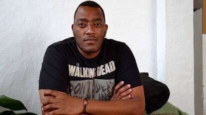 El director keniano Lakarion Wainaiwa en Tarifa.