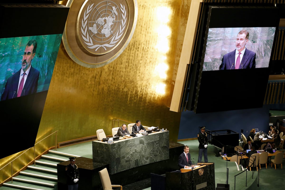 El Rey intervendrá en nombre de España en la próxima Asamblea General de la ONU