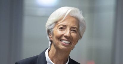 Christine Lagarde, presidenta del BCE. 