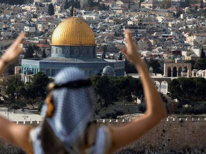 Jerusal&eacute;m depois do an&uacute;ncio da mudan&ccedil;a na embaixada dos EUA.