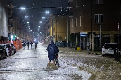 Lluvias e inundaciones de Bolonia (Italia), en una imagen del pasado 20 de octubre.