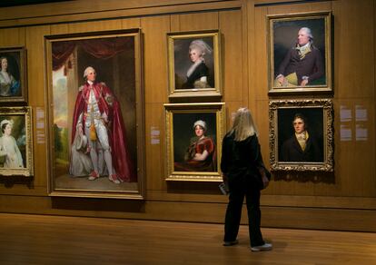 Interior del Museo de Bellas Artes de Montreal.