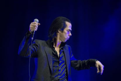 Nick Cave deslumbr&oacute; en su concierto al frente de The Bad Seeds.