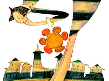 Ilustración de María Jesús Santos para el libro 'Cuentos de Hans Christian Andersen' (Edelvives).