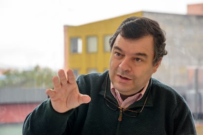 Carlos Negret, defensor del Pueblo de Colombia, en la sede nacional de la Defensoría del Pueblo, en Bogotá.