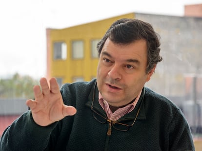 Carlos Negret, defensor del Pueblo de Colombia, en su despacho en Bogotá.