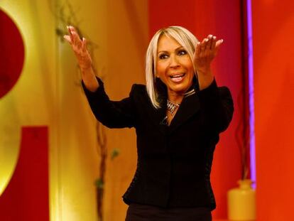 La presentadora Laura Bozzo