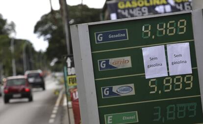 Posto em Brasília na sexta-feira.