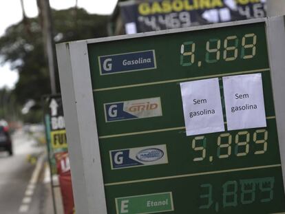 Posto em Brasília na sexta-feira.