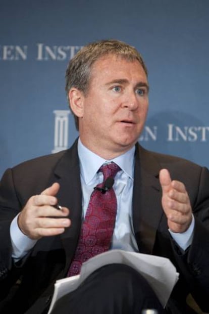 Kenneth Griffin, fundador y consejero delegado de Citadel, en una conferencia en California (EE UU).