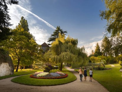 El jardín de Boylesve, en Descartes.