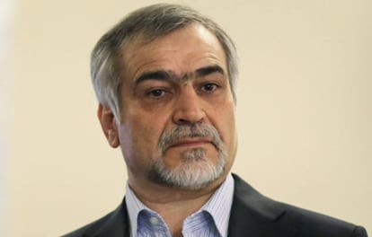 Hossein Fereydun, hermano del presidente iran&iacute;, Hasan Rohan&iacute;, en una foto de 2015. 