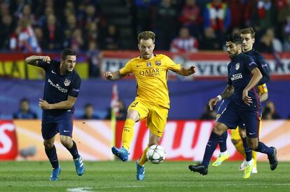 El jugador Ivan Rakitic en un momento del partido.