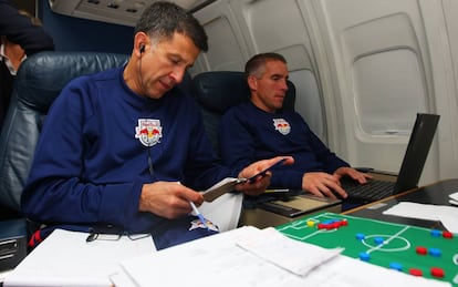 Osorio em 2008, quando dirigia o New York Red Bulls.