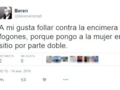 Investigado por hacer apología de la violencia machista en Twitter