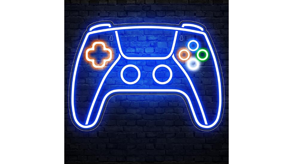 Este letrero de neón es de bajo consumo.