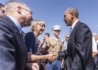 Obama em homenagem a defensores de direitos civis.