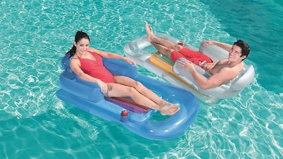 colchoneta para piscina, sillones hinchables, colchoneta hinchable piscina, sillones para piscinas