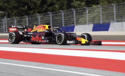 Verstappen, durante el GP de Austria.