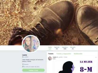 La profesora publicó su último mensaje en Twitter el pasado 8 de marzo, con motivo del Día de la Mujer