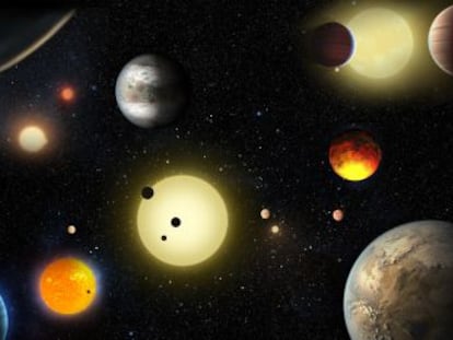 El telescopio espacial  Kepler  confirma la existencia de 1.284 nuevos planetas fuera del Sistema Solar, el mayor número anunciado nunca