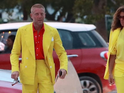 Lapo Elkann y Joana Lemos, en Ibiza el pasado junio de 2020.