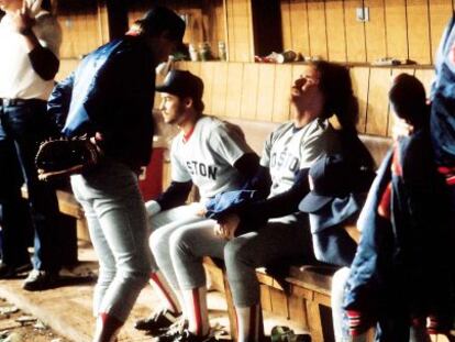 En 1984, los Red Sox perdieron la Serie Mundial ante los Mets de Nueva York, quiz&aacute; el segundo equipo m&aacute;s dado a la derrota del b&eacute;isbol estadoundiense; acontecimiento que les dej&oacute; con las caras que pueden verse en la foto.