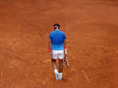 Nadal, durante la final