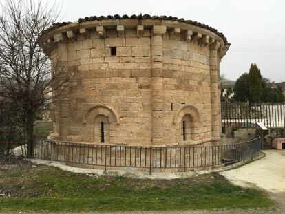 Pre-Romanesque shrine of Santa María de Cárdaba, near Sacramenia (Segovia).