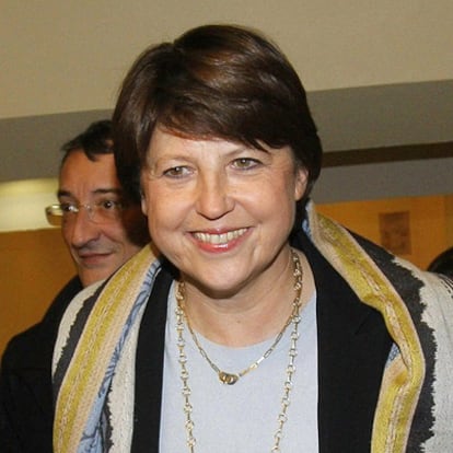 La nueva líder del Partido Socialista francés, Martine Aubry