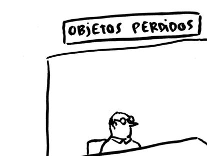 La viñeta de Flavita Banana: objetos perdidos