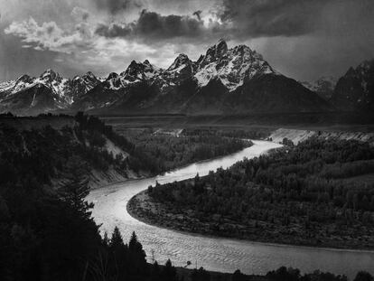 Varios picos de la cordillera Tenton, en el estado de Wyoming (Estados Unidos).