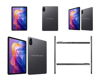 Diseño del tablet Redmi Pad 2 de Xiaomi